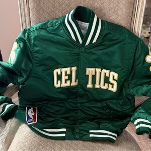 STARTER Green Celtics Kids Jacket